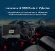 Engine Fault Meter OBD 2 Bluetooth 5.0 Read Code Card Battery Voltage Tester EVAP Test Automotive Diagnostic Worker Reader and Scan Tool OBD home (iOS