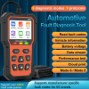 Engine Fault Meter OBD 2 Bluetooth 5.0 Read Code Card Battery Voltage Tester EVAP Test Automotive Diagnostic Worker Reader and Scan Tool OBD home (iOS